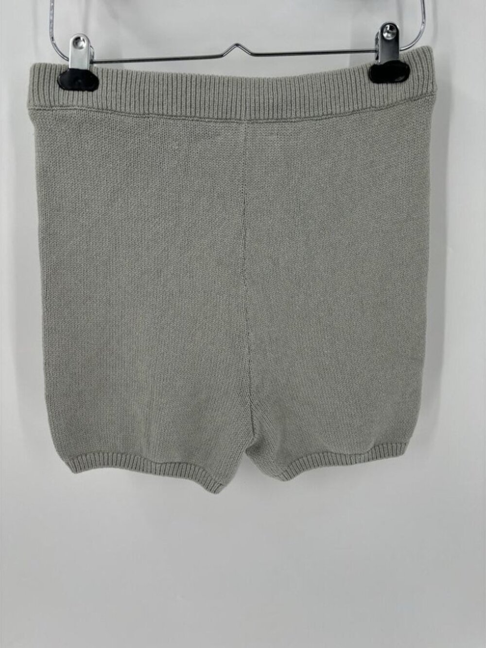 Reformation Shorts, Womens, Medium, Gray Knit Cotton